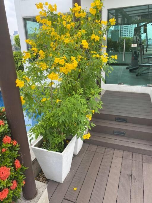 Delightful Condo In Central Location At Sukhumvit 49 Bangkok Eksteriør bilde
